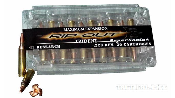 G2 Research .223 Ripout trident Round ammo