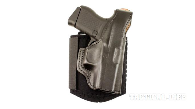 Glock 43 holster DeSantis Gunhide Die Hard Ankle Rig