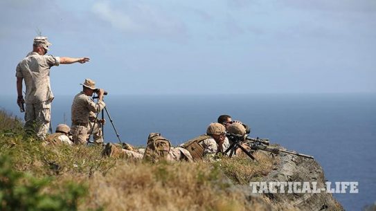 U.S. Marines Snipers High-Angle Shooting Training Hawaii