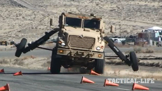Electronic Stability Control Army MRAPs