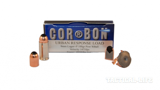 CorBon Urban Response Pistol Ammo 9mm