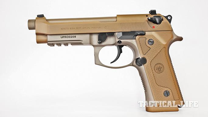 Suppressor-ready pistols SWMP July 2015 Beretta M9A3