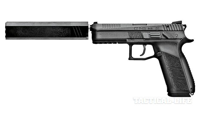 Suppressor-ready pistols SWMP July 2015 CZ P-09