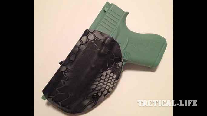 YetiTac Glock 43 holster IWB rear