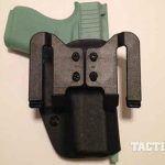 YetiTac Glock 43 holster quick claw rear