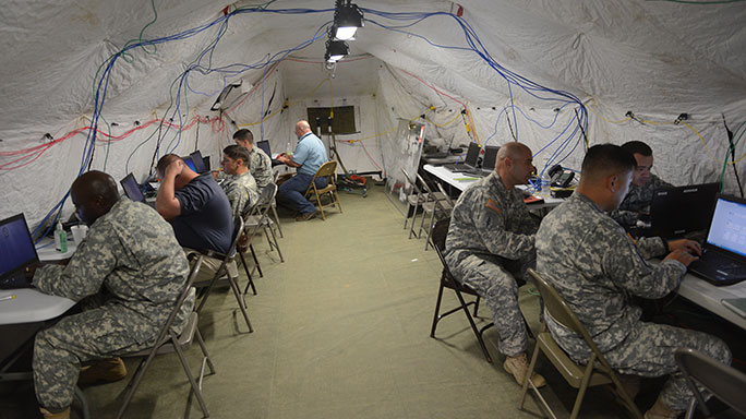 Cyber Protection Team U.S. Army training