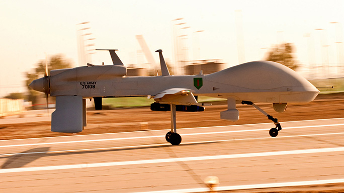 MQ-1C Gray Eagle unmanned aircraft system U.S. Army test