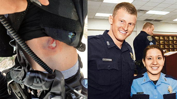 It Happened To Me: Bulletproof Vest Saves Officer.