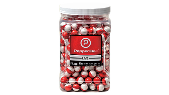 Riot Stoppers Less-Lethal GWLE 2015 PepperBall LIVE and LIVE-X Projectiles