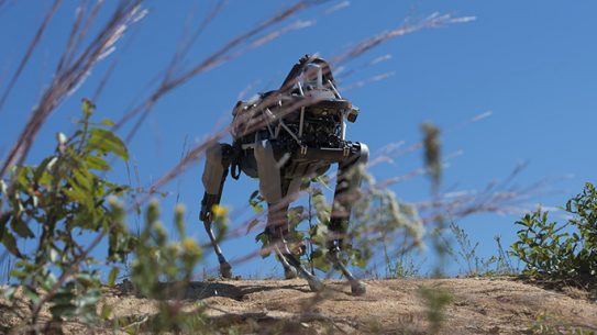 Marines Quadruped Prototype Robot Spot