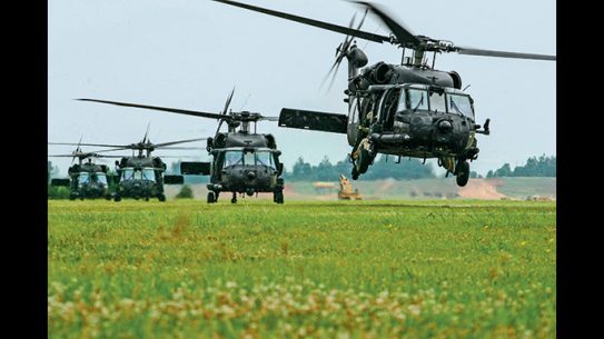 It is believed that the Abu Kamal raid was accomplished with Black Hawk helicopters.