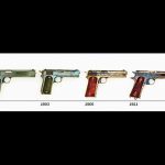 Colt Model 1905 timeline