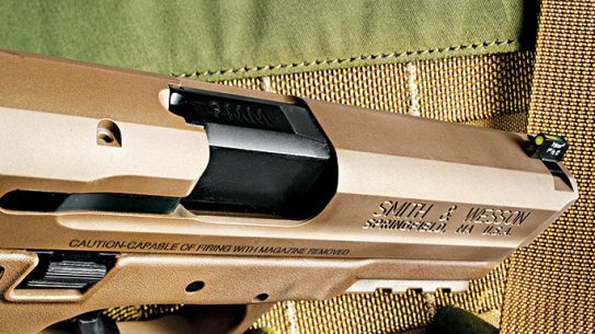 Smith & Wesson M&P9 VTAC Handgun ejection port