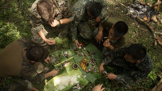 U.S. Recon Marines Philippine Jungle Environment Survival Training
