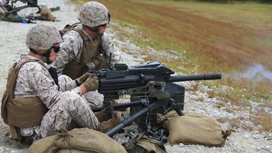 MK19 Launcher M67 Grenade Range Marines 2015