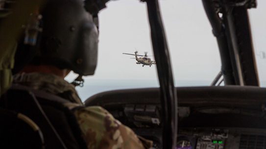 UH-60 Blackhawk Deck-Landing Qualification Exercise