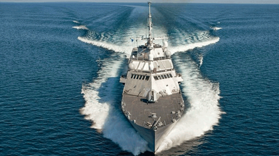 Littoral Combat Ship USS Milwaukee Speed