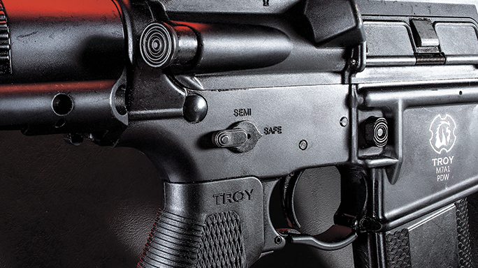 test Troy M7A1 PDW safety