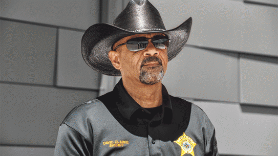Milwaukee Sheriff David A. Clarke lead
