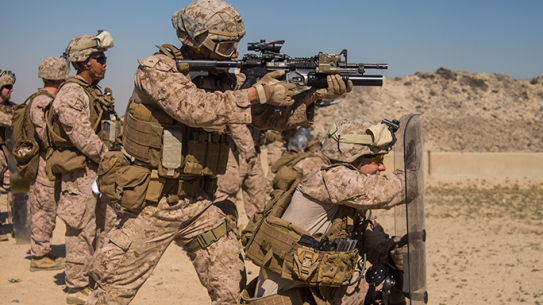1/7 Marines Training Non-Lethal Weapons
