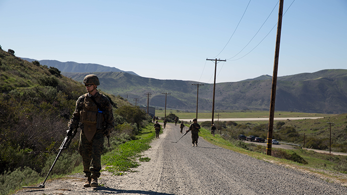 Marines Counter-IED Training Course Camp Pendleton