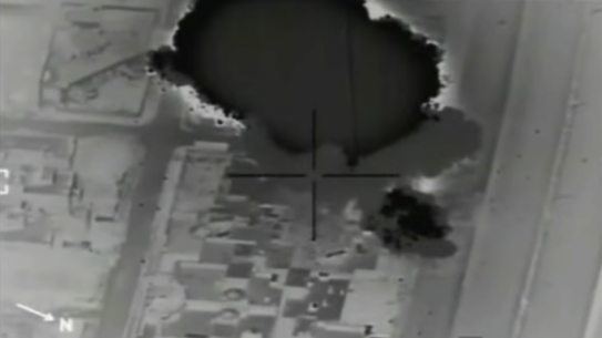 ISIL Air Strike Daesh Financial Center U.S. Air Force Navy
