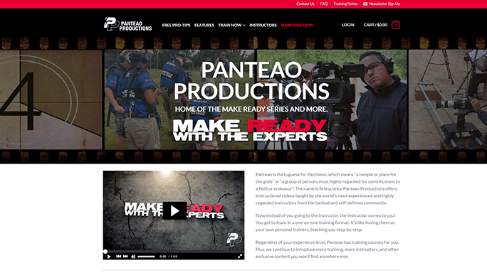 SHOT Show 2016 Tactical Training Gear Panteao Make Ready Series