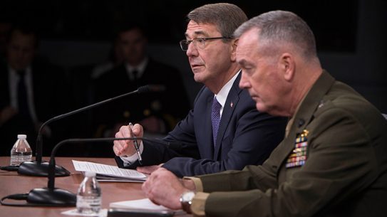 Ash Carter ISIL Cabinet 2016