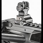 Ruger SR-556 Takedown review rear sight