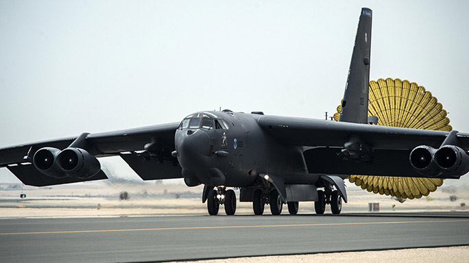 B-52 Bomber First Mission ISIL