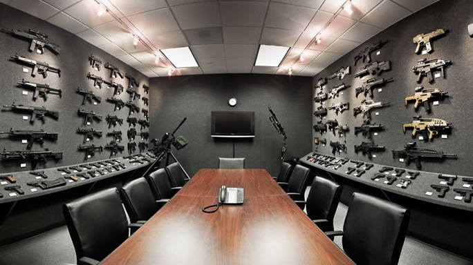 Best Gun Rooms Heckler & Koch Gray Room