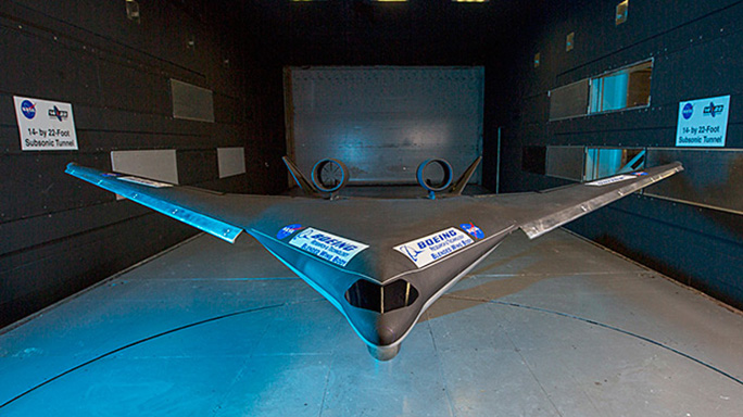 Boeing NASA Blended Wing Body Airplane