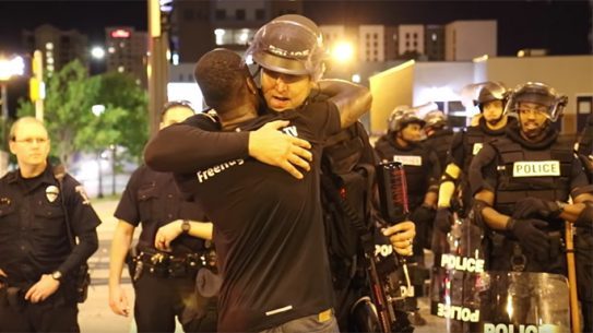 Free Hugs Project Charlotte Riots