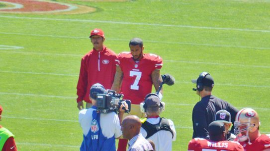 San Francisco 49ers quarterback Colin Kaepernick