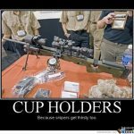 Gun Memes Cup Holder