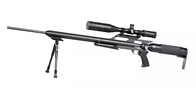 The AirForce Texan is the most powerful production air rifle on the market