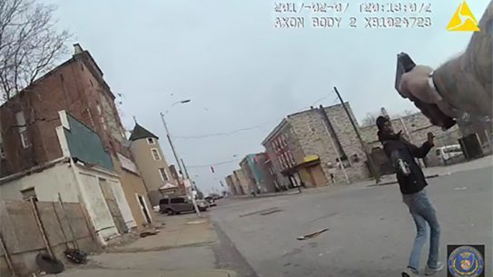 baltimore police body cam footage