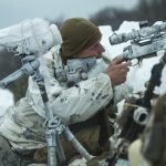 US Marines Cold Weather Training sniper