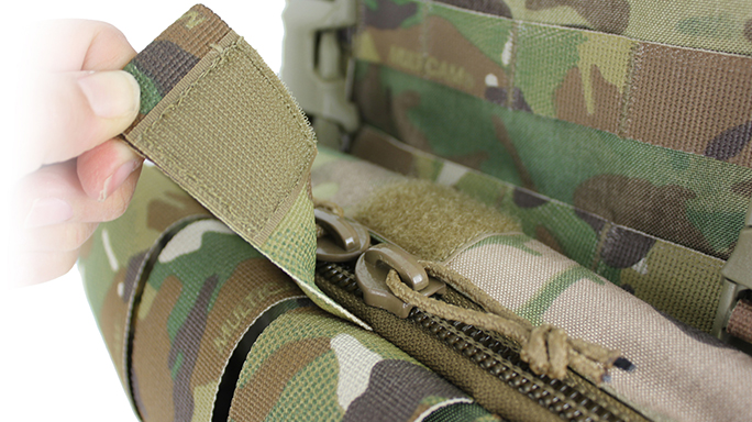 TYR Tactical's PICO-DS Medical Chest Rack zipper
