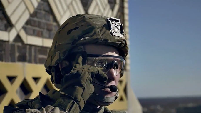 U.S. Army tactical augmented reality eyepiece
