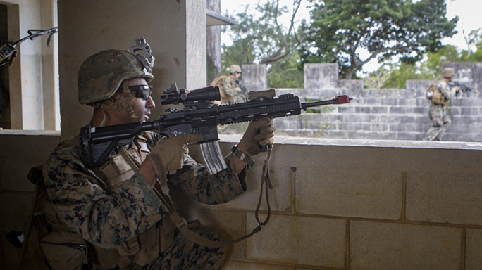 marines M27 rifle