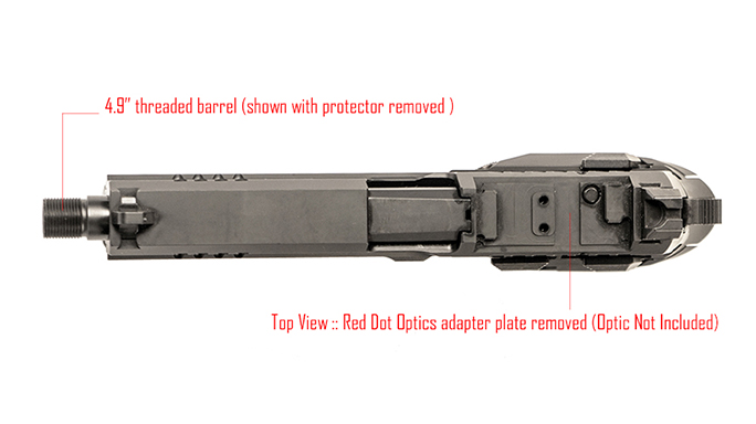 Arex Rex Zero 1T pistol barrel