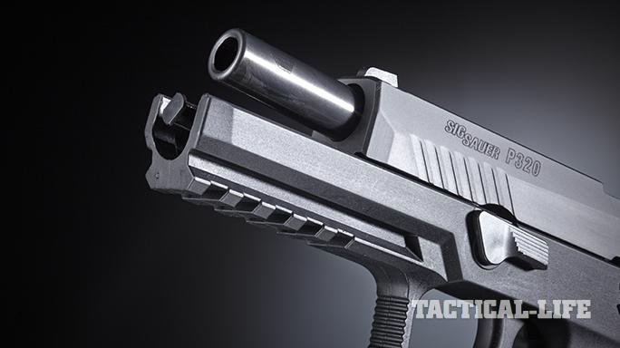 Sig Sauer P320 pistol barrel