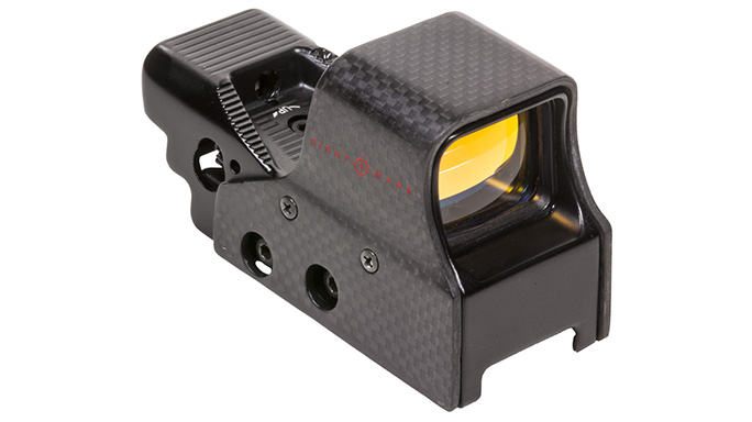 sightmark Ultra Shot M-Spec FMS Carbon Fiber Reflex Sight right angle