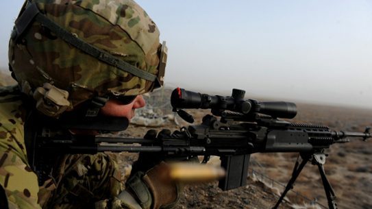 U.S. Army Interim Combat Service Rifle shot