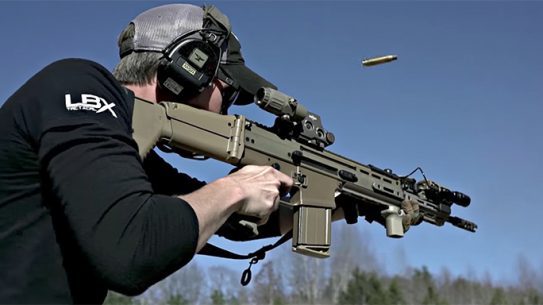 SCAR 17S rifle recoil FN America