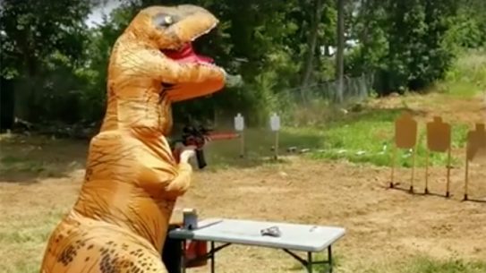 Janna Reeves T-Rex Shooting 3-gun