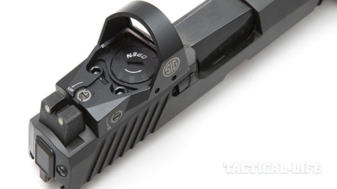 Sig Sauer P320 RX Full-Size pistol romeo1 optic