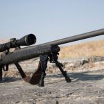 Christensen Arms Mesa Long Range rifle right angle