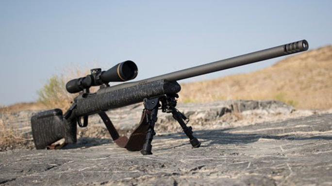 Christensen Arms Mesa Long Range rifle right angle